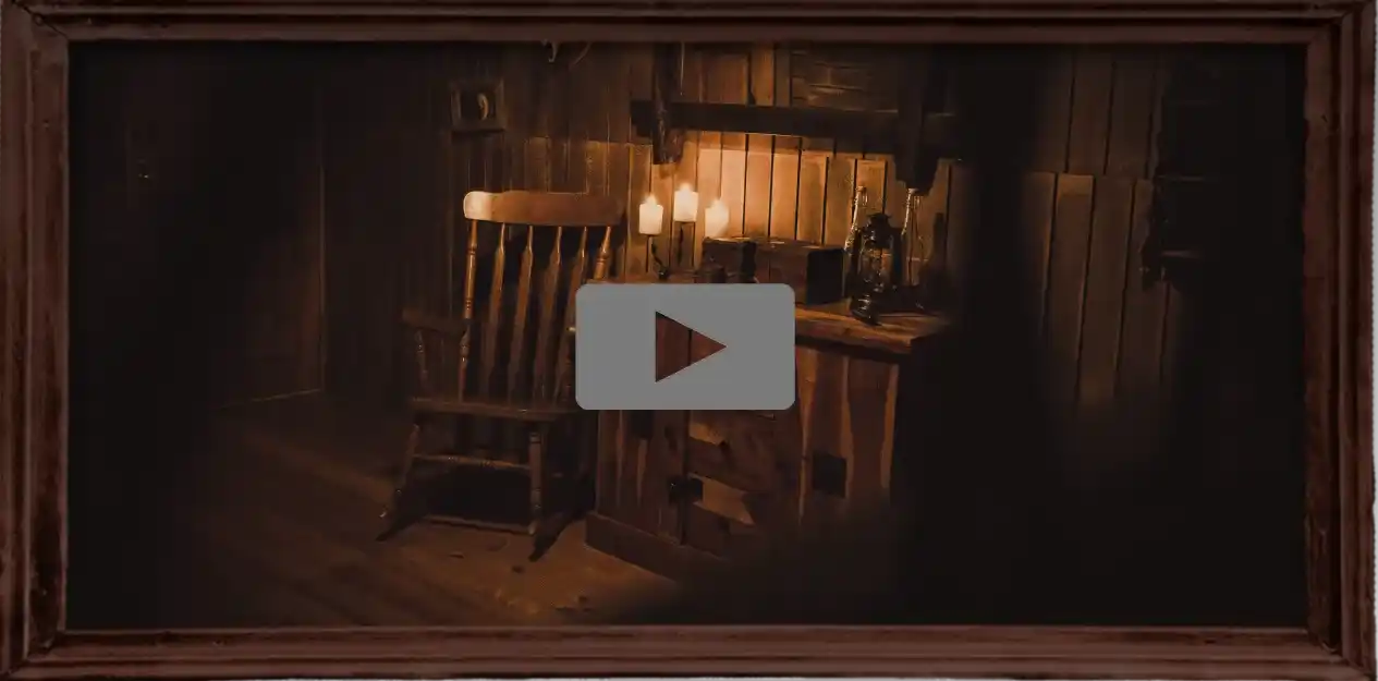 Actual video of Cabin in the wood escape room from Incognito escape rooms from Dublin, Ireland