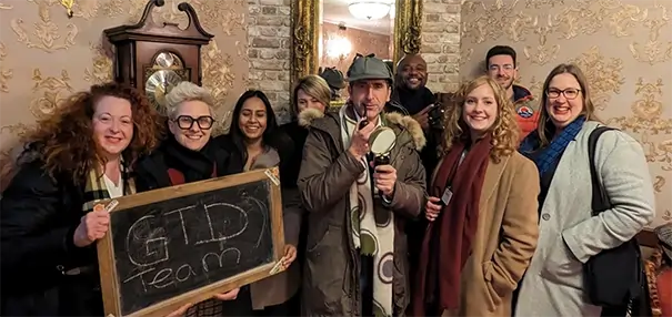 Actual footage of  schedule a team building adventure awesome adventure from Incognito escape rooms in Dublin, Ireland